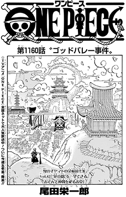 ワンピース1160話扉絵