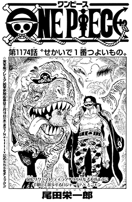 ワンピース1174話扉絵