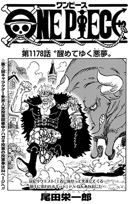 ワンピース1178話扉絵