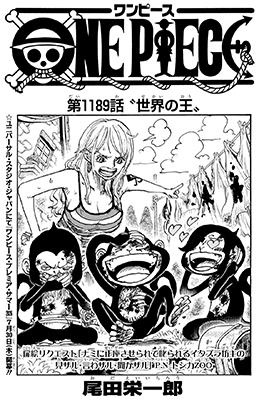 ワンピース1189話扉絵